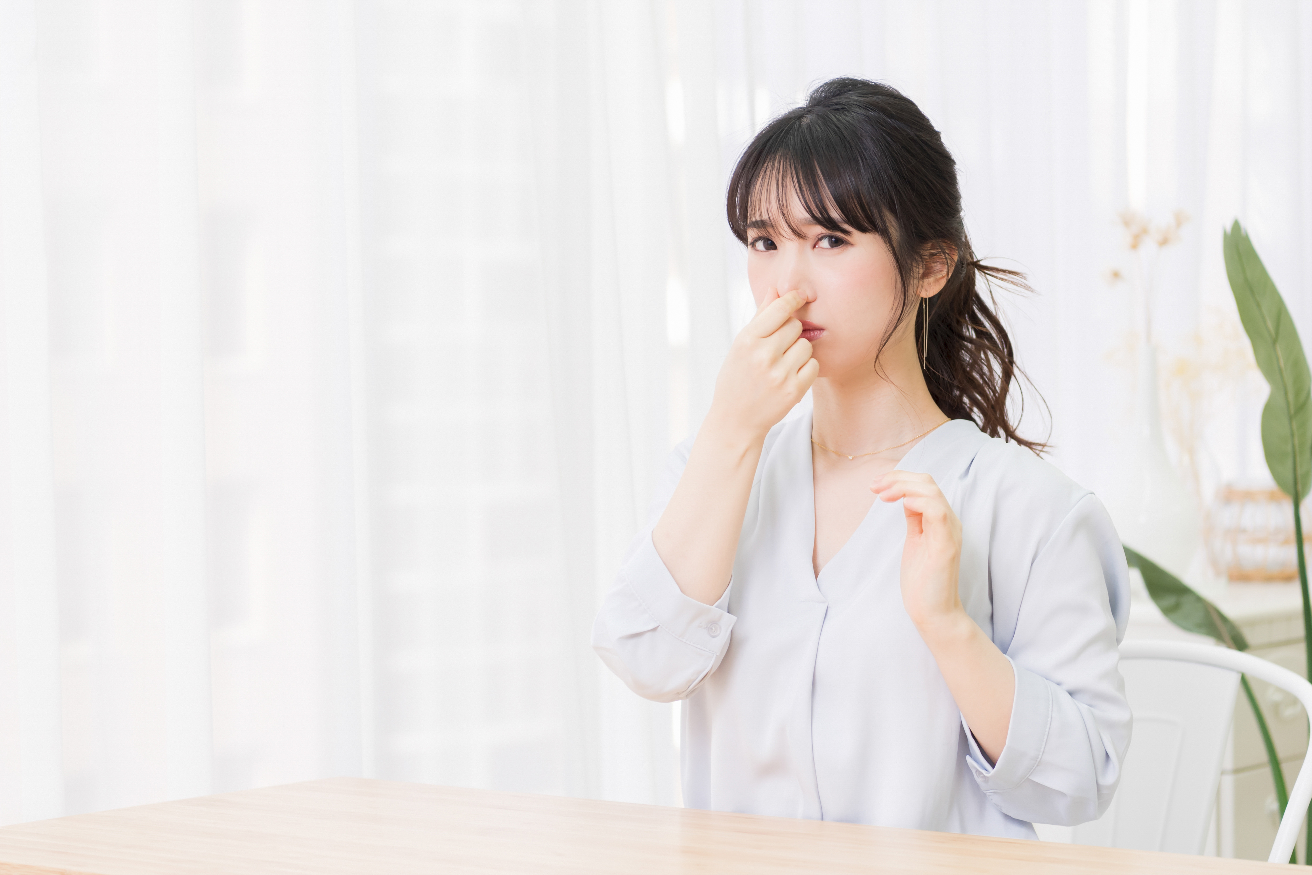 臭いが気になる
